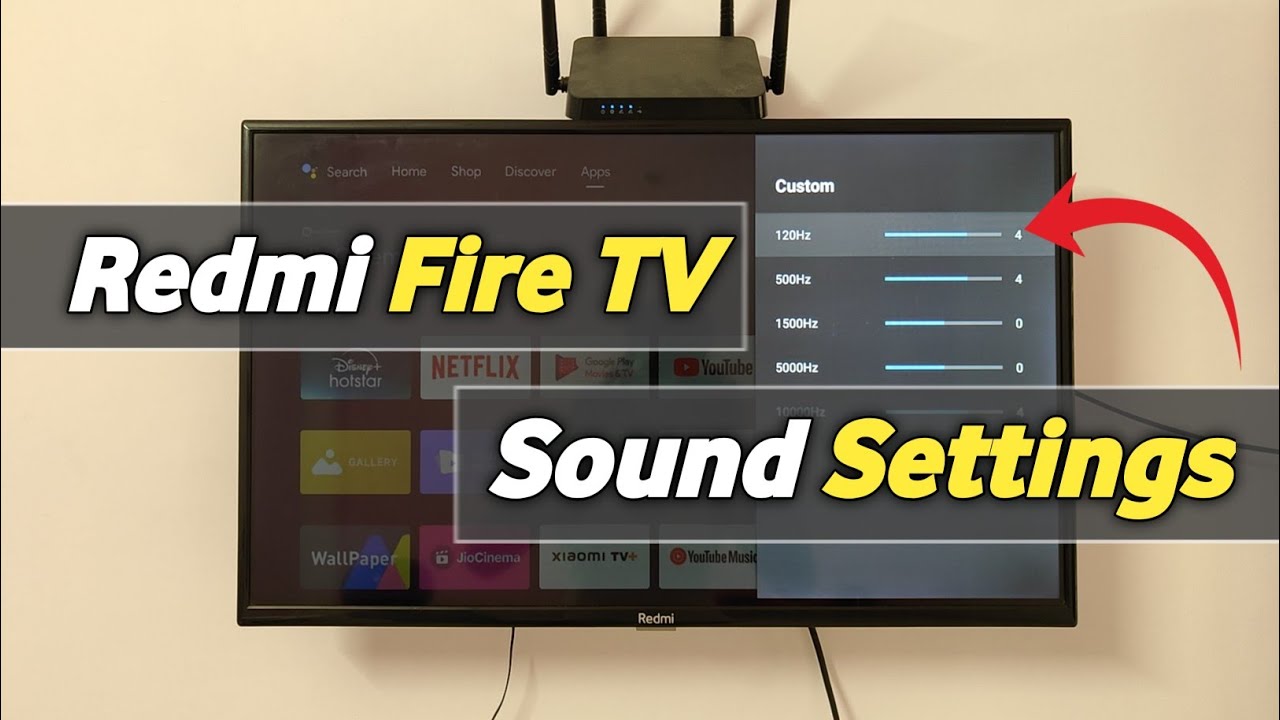 Redmi Fire TV Sound Setting (32 & 43 inch)