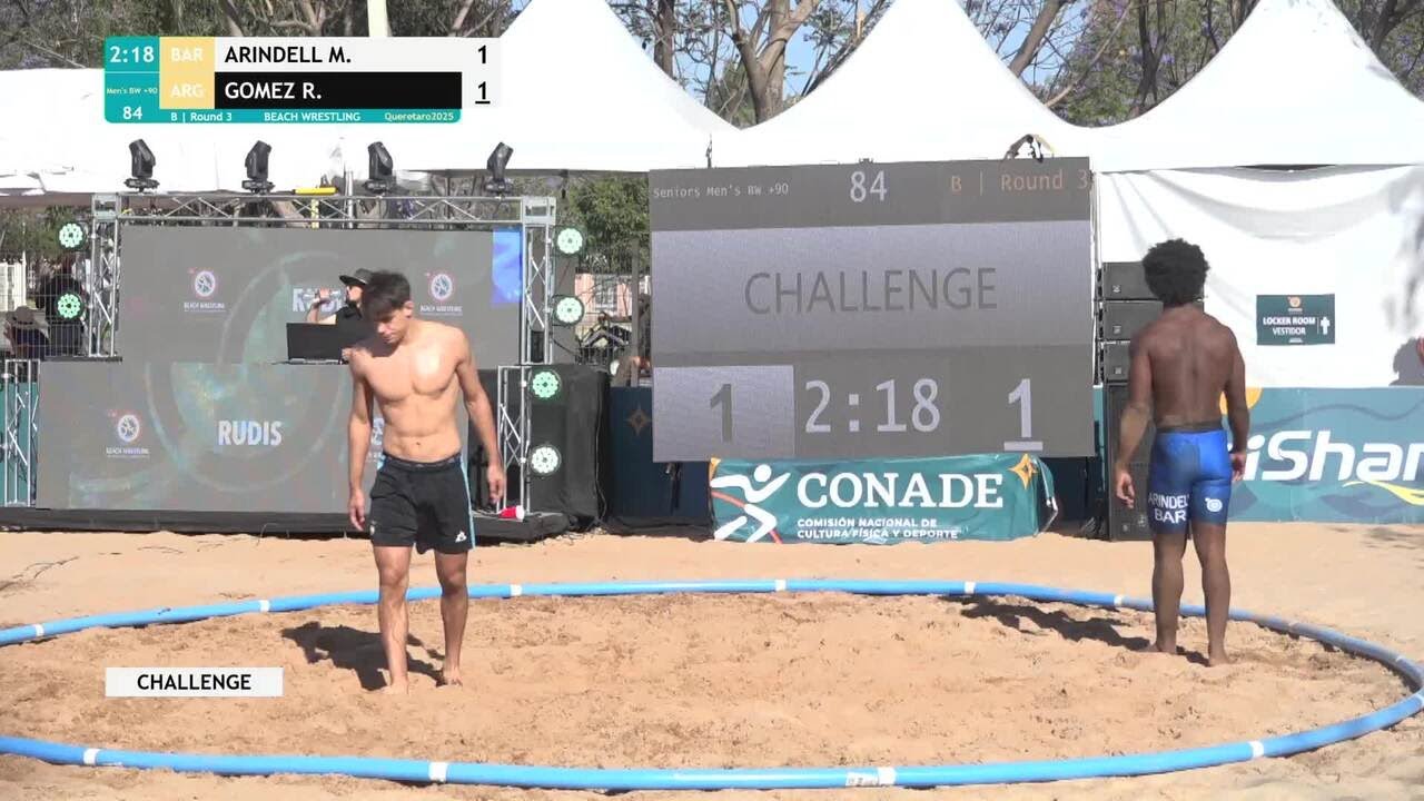 Matthew Nicholas ARINDELL (BAR) vs. Ricardo Nahuel GOMEZ (ARG) | 2025 Senior BW Pan-American Champio
