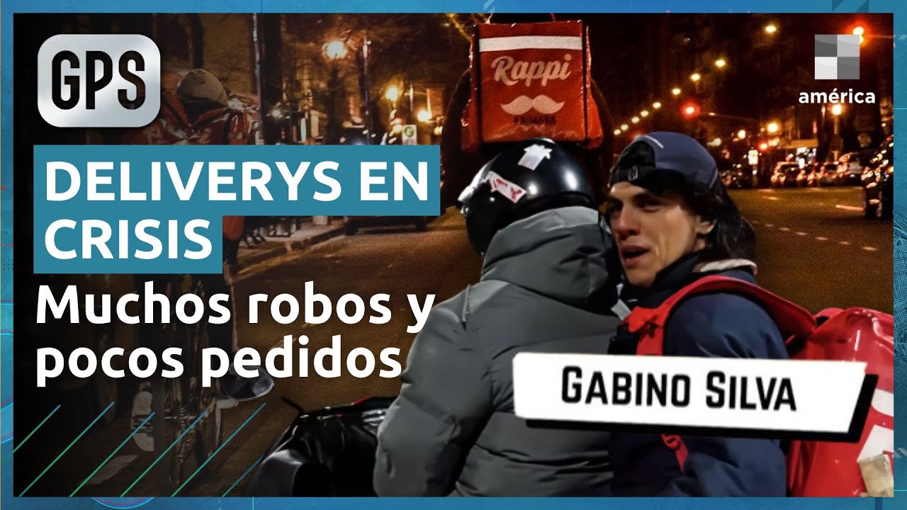 🏍️ Repartidores en peligro: una noche siendo delivery - EL INFORME DE GABINO SILVA PARA GPS