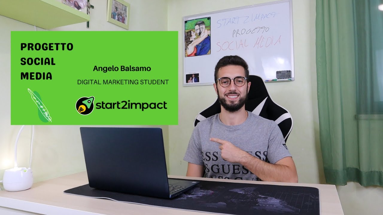 Il mio PRIMO progetto con START2IMPACT 📑 (SOCIAL MEDIA)