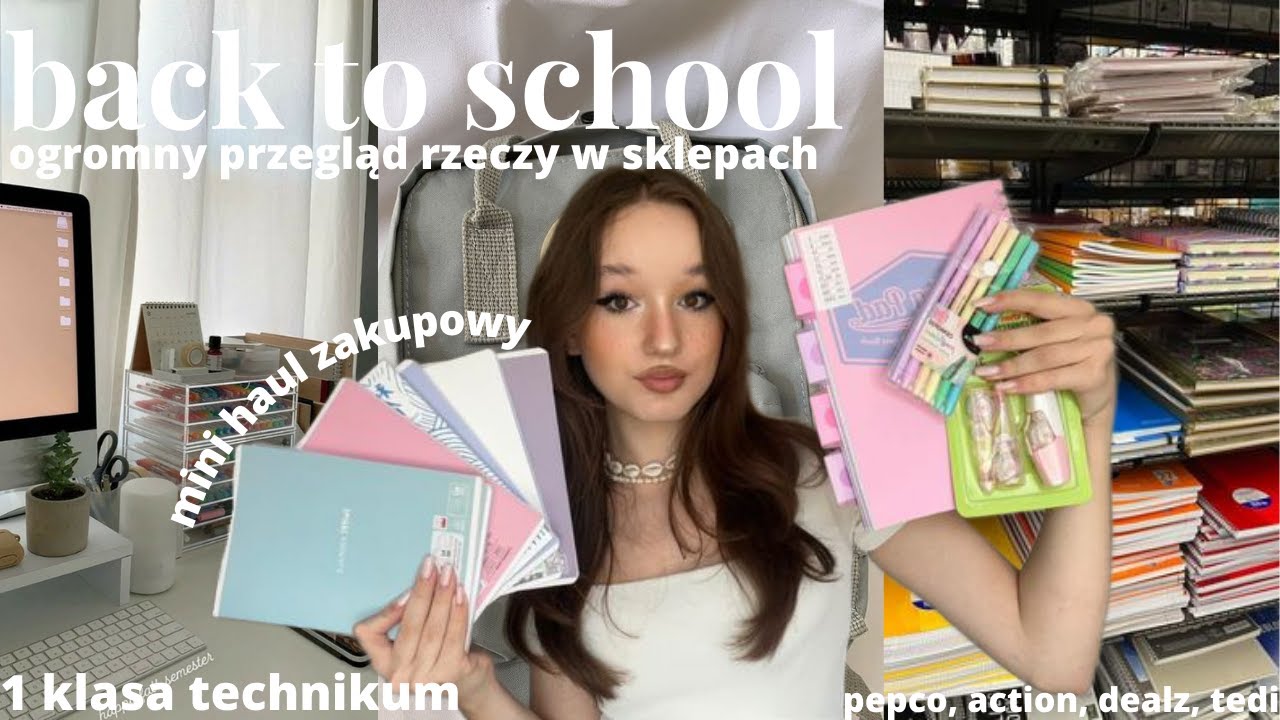 back to school 2023 ep.01 - przegląd rzeczy w sklepach & haul zakupowy *pepco, action, dealz, tedi*