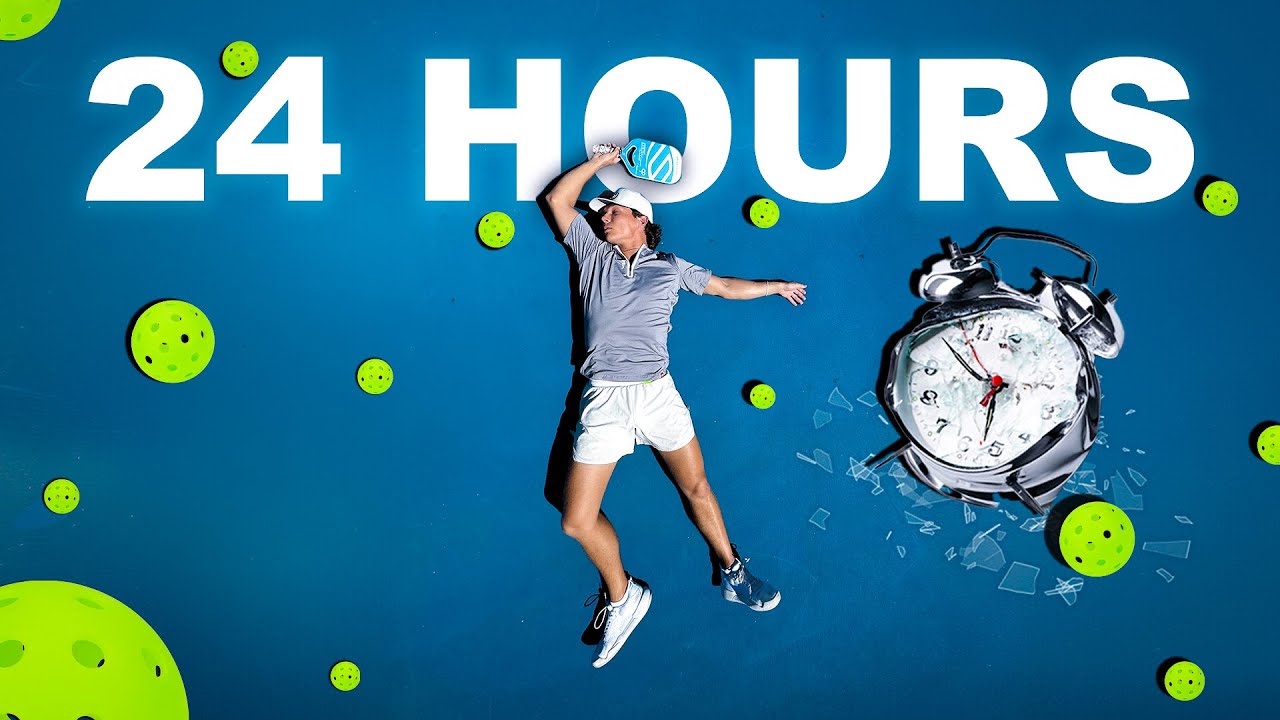 I Played Pickleball For 24 Hours Straight!