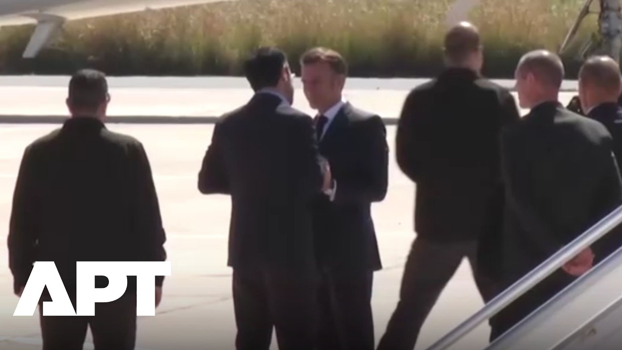 WATCH: French President Macron Arrives in Cyprus for Talks With Greek, Cypriot Leaders | APT