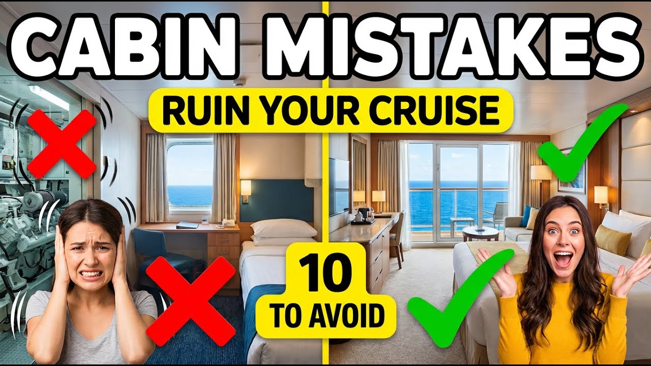 10 Cruise Cabin Mistakes That Can RUIN Your Vacation