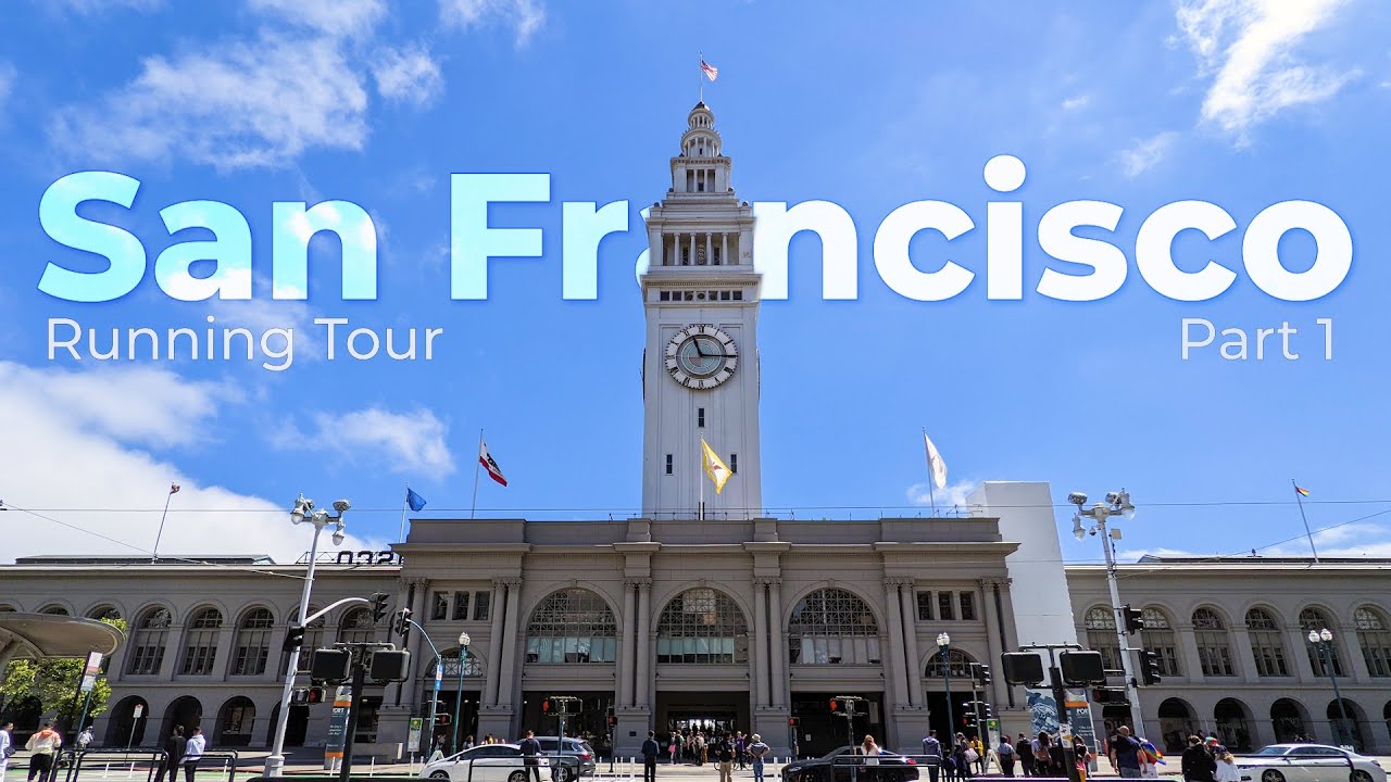 San Francisco Waterfront | 6 Mile Virtual Run to the Golden Gate | Part 1