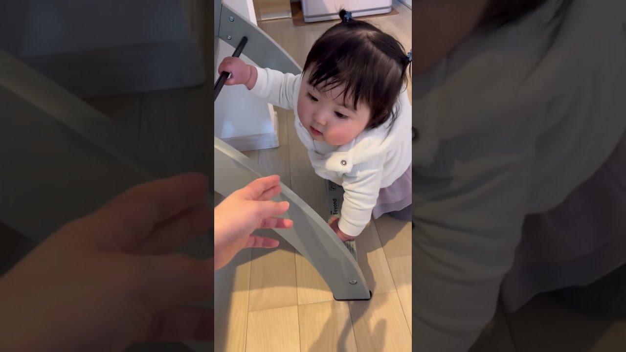 生息地はここです/Pachikuri-chan likes under the chair