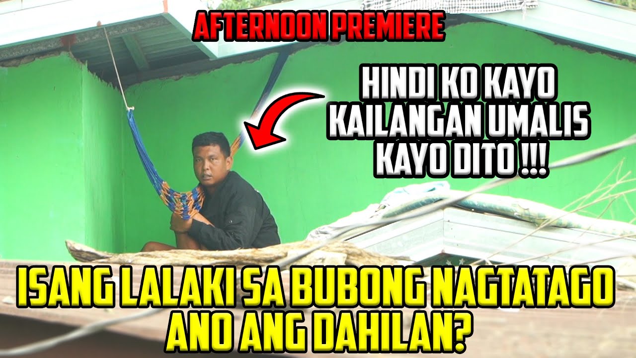 BUBONG ANG NAGSISILBING TAGUAN DAHIL SA PROBLEMA