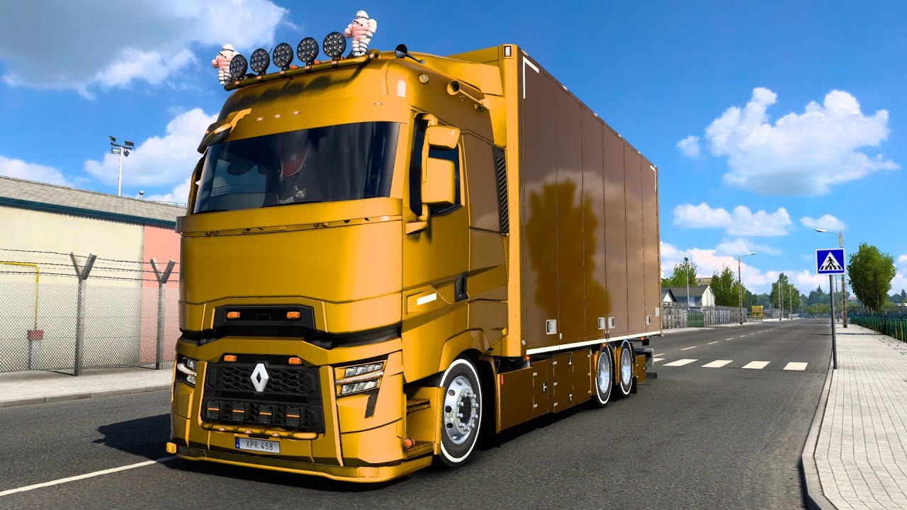 ETS 2 RENAULT  TANDEM (KIRKAYAK) MODU | EURO TRUCK SİMULATOR 2 | RANGE T TANDEM 1.47