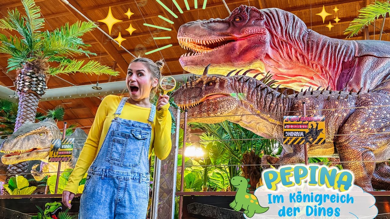 🌴🦕 DINO ABENTEUER 🔍✨ Können wir echte DINO EXPERTEN werden? 🦖 Pepina im Königreich der Dinos ✨