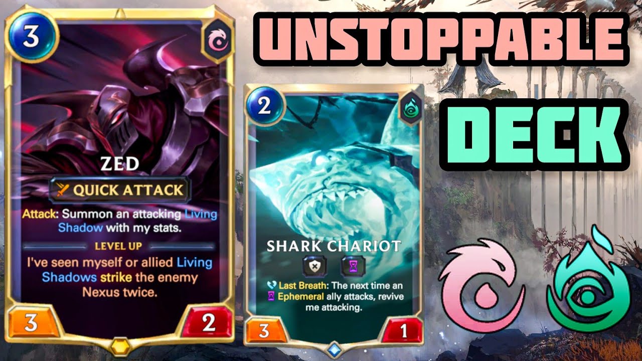 This Zed Deck is UNSTOPPABLE! | Legends of Runeterra