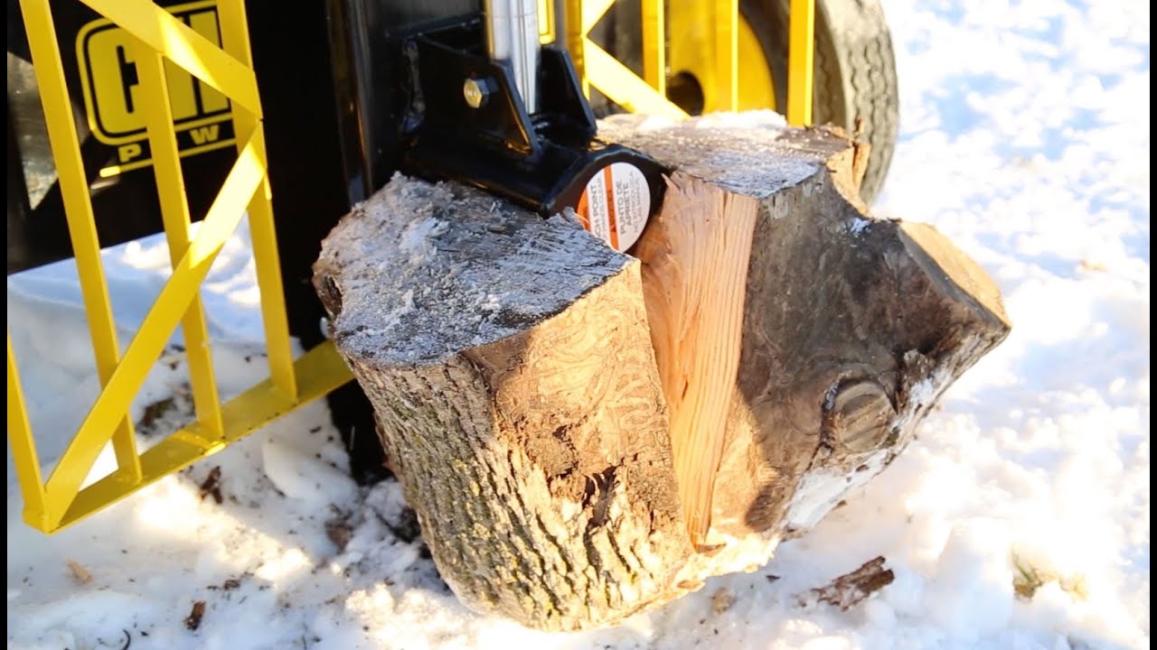 Champion 25 Ton Log Splitter Review by Busted Wallet
