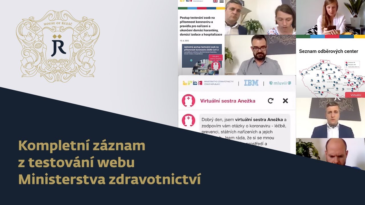 Kompletn&iacute; z&aacute;znam z testov&aacute;n&iacute; webu mzcr.cz | House of Řez&aacute;č