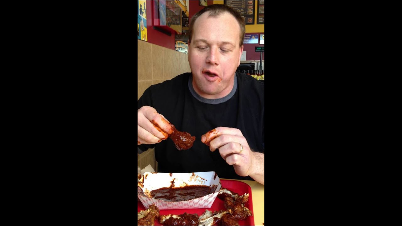 Man destroys Cluck-U 911 Challenge (E. Stroudsburg)