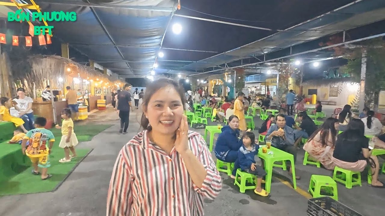 Khám Phá Chợ Ẩm Thực Đêm SaLa Tây Ninh! Vui Ngon Rẻ!!!