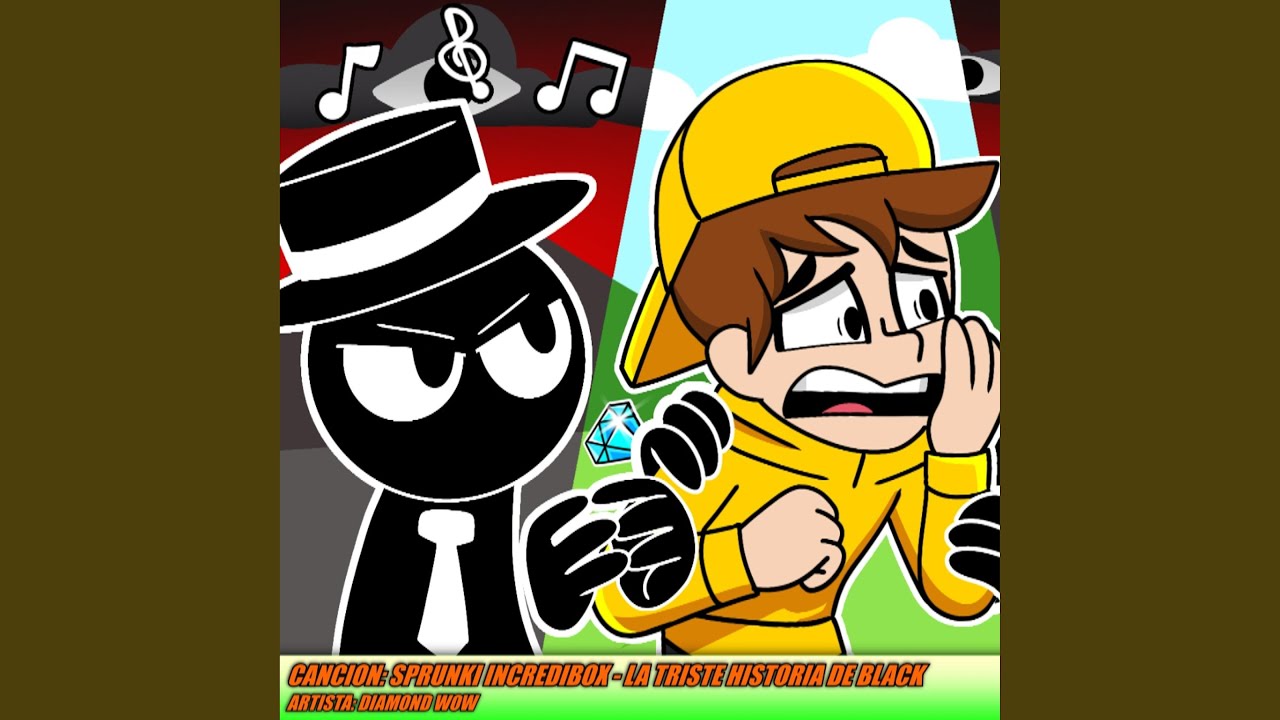 TRISTE HISTORIA de BLACK el SOMBRERO (SPRUNKI INCREDIBOX)