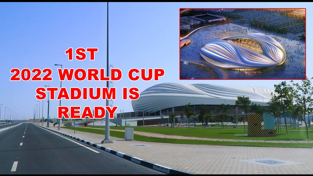 Qatar Driving -  Airport to 2022 World Cup Stadium (Al Janoub)