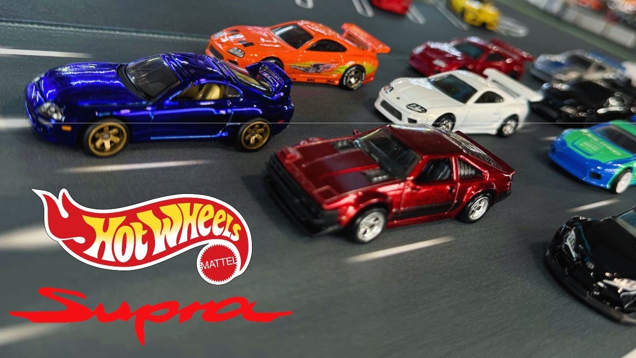 Showcasing My ENTIRE Hot Wheel Supra Collection!
