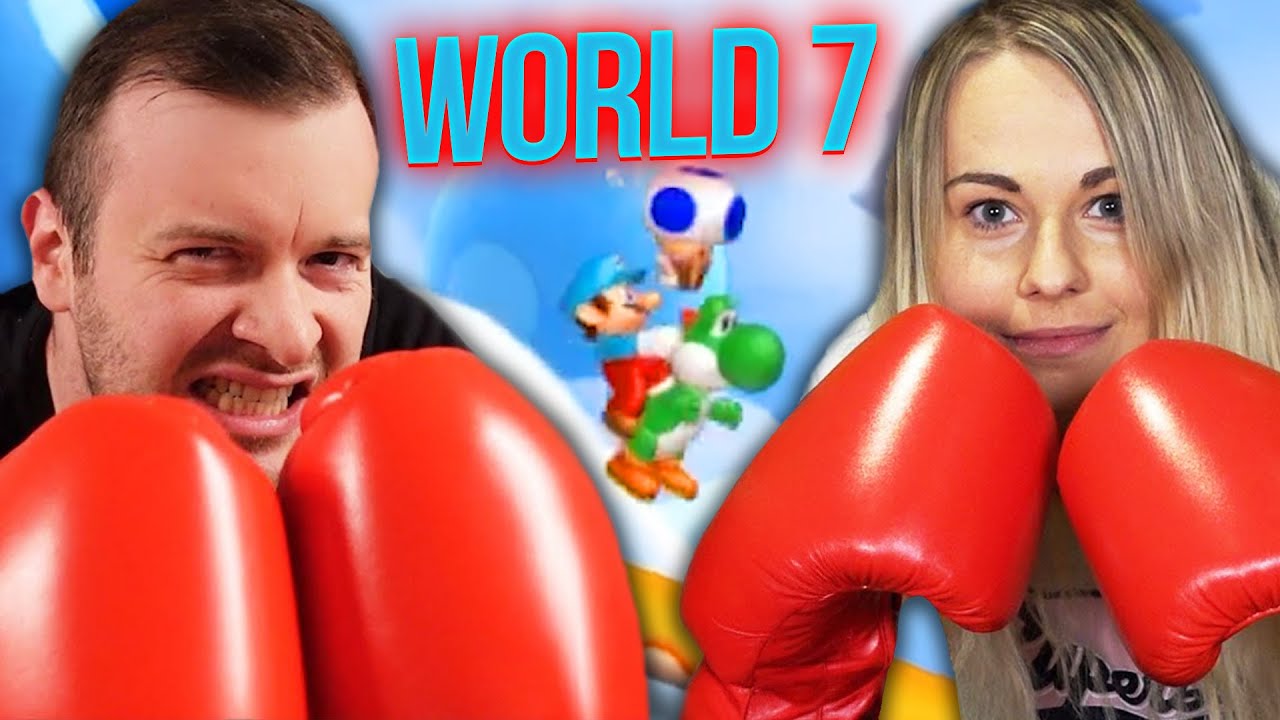 Domtendo und Juli New Super Mario Bros. U Cringe Together (World 7)
