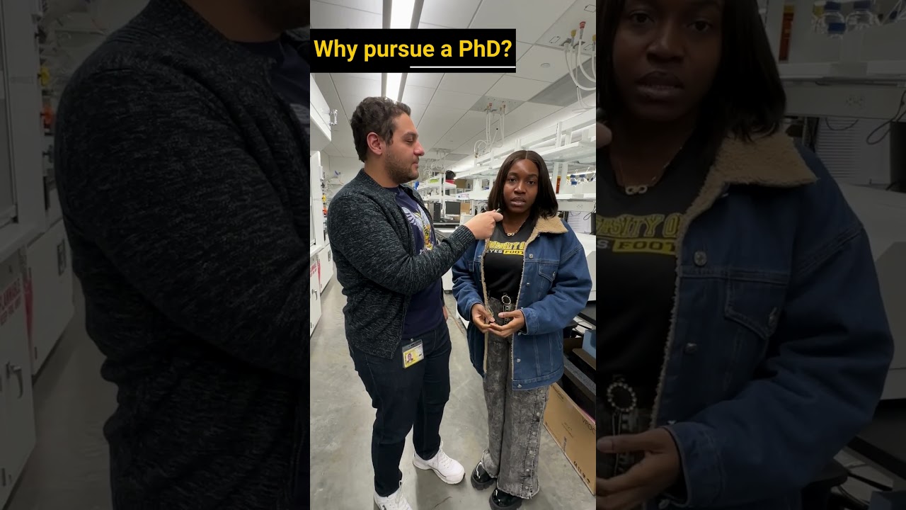 Why a PhD? #pharmacy
