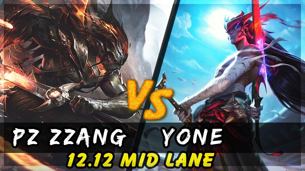 Pz Zzang - Yasuo vs Yone MID Patch 12.12 - Yasuo Gameplay