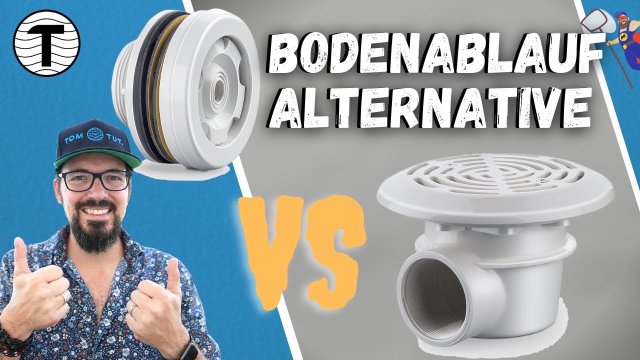Pool Bodenablauf Alternative!