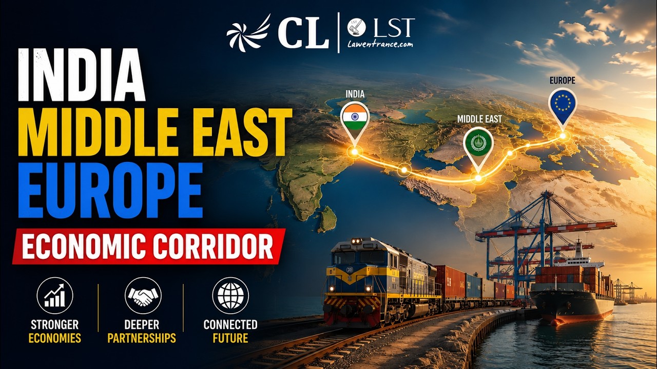 IMEC Explained: India's New Trade Corridor! #imec #clat2027