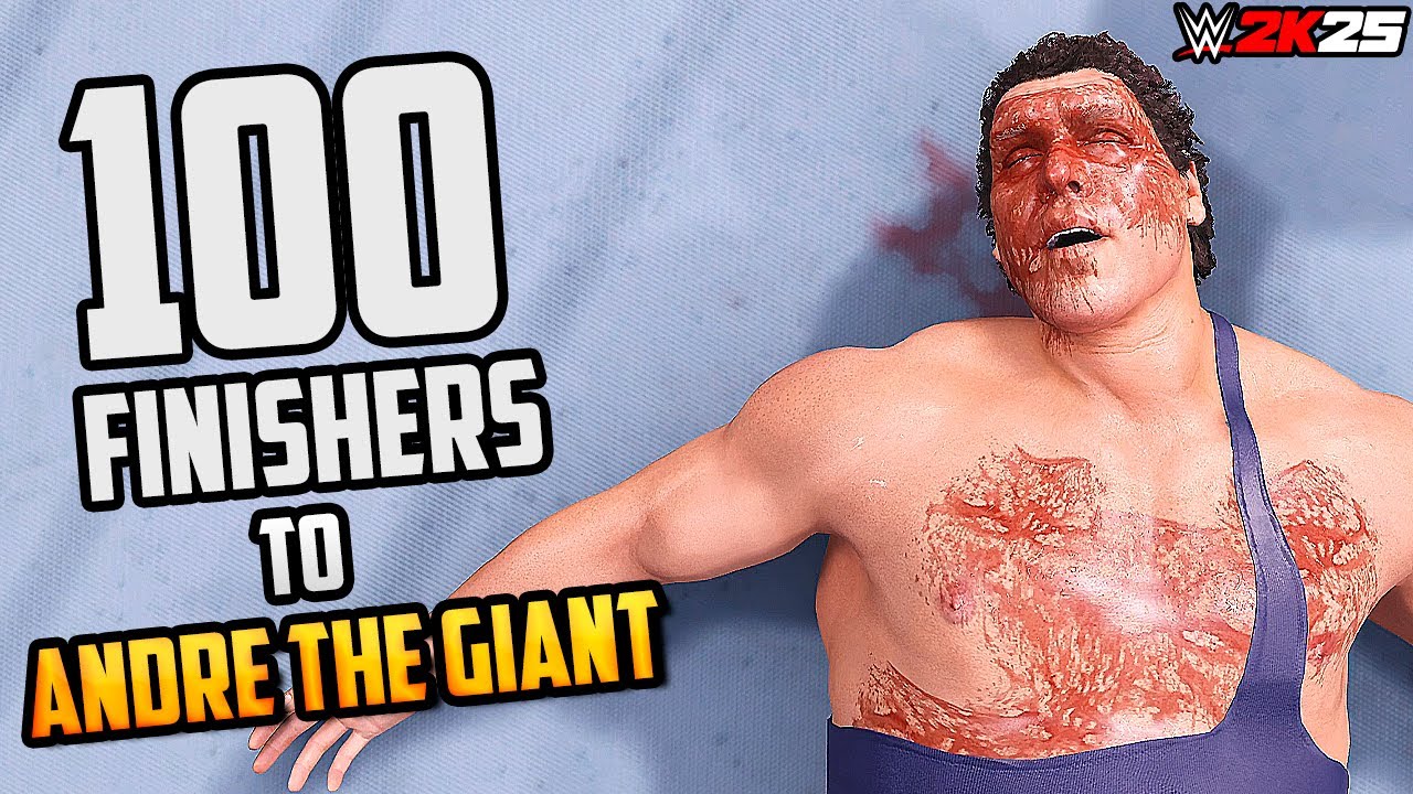 100 Finishers to Andre the Giant! - WWE 2K25!