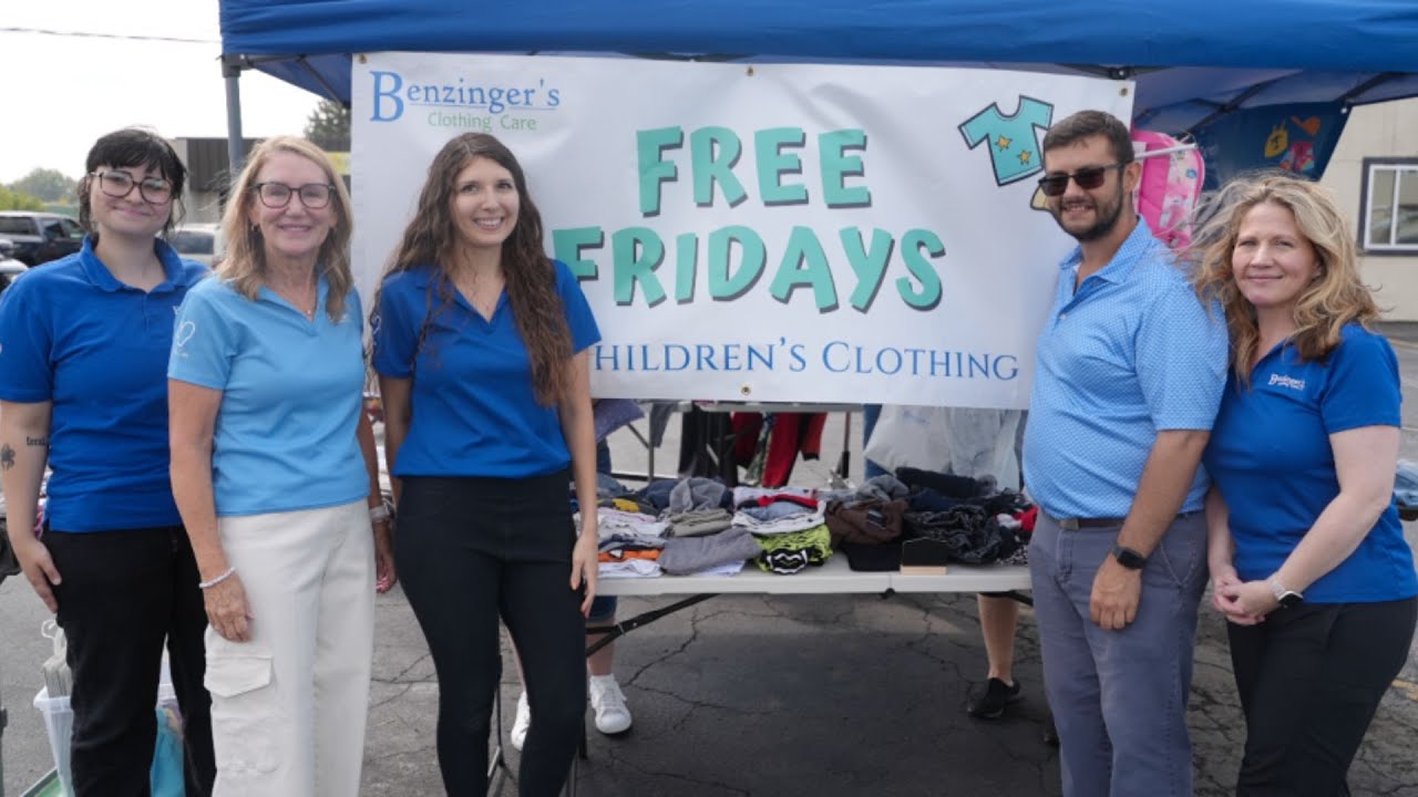 'Free Fridays': Hamburg business launches monthly free children's clothing giveaway