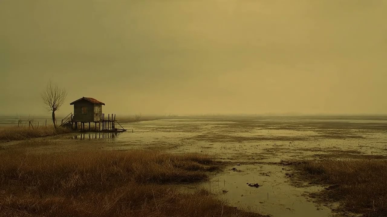 Desolate Marsh Cabin ❄️ Classical Ambience (1 Hour)
