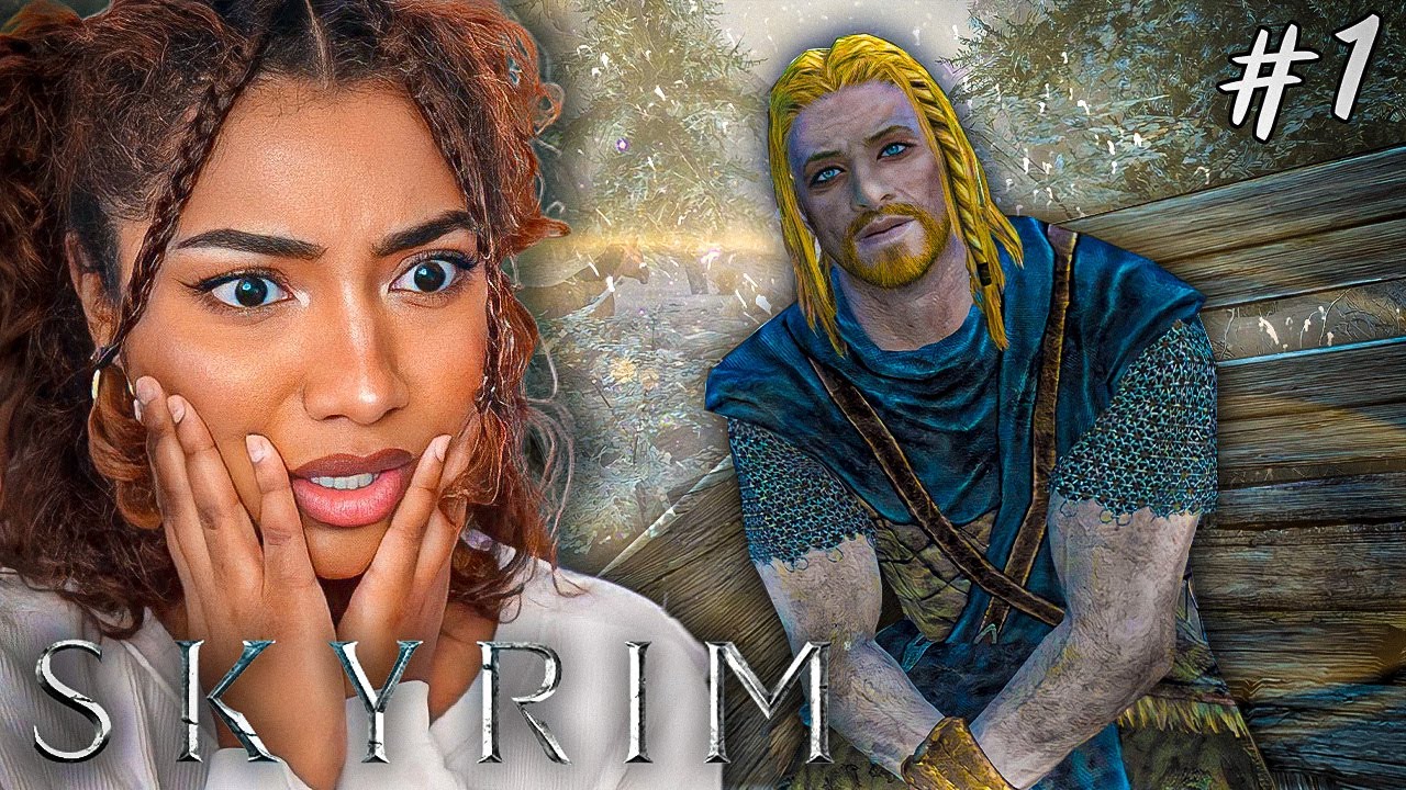 PLAYING SKYRIM FOR THE FIRST TIME EVER