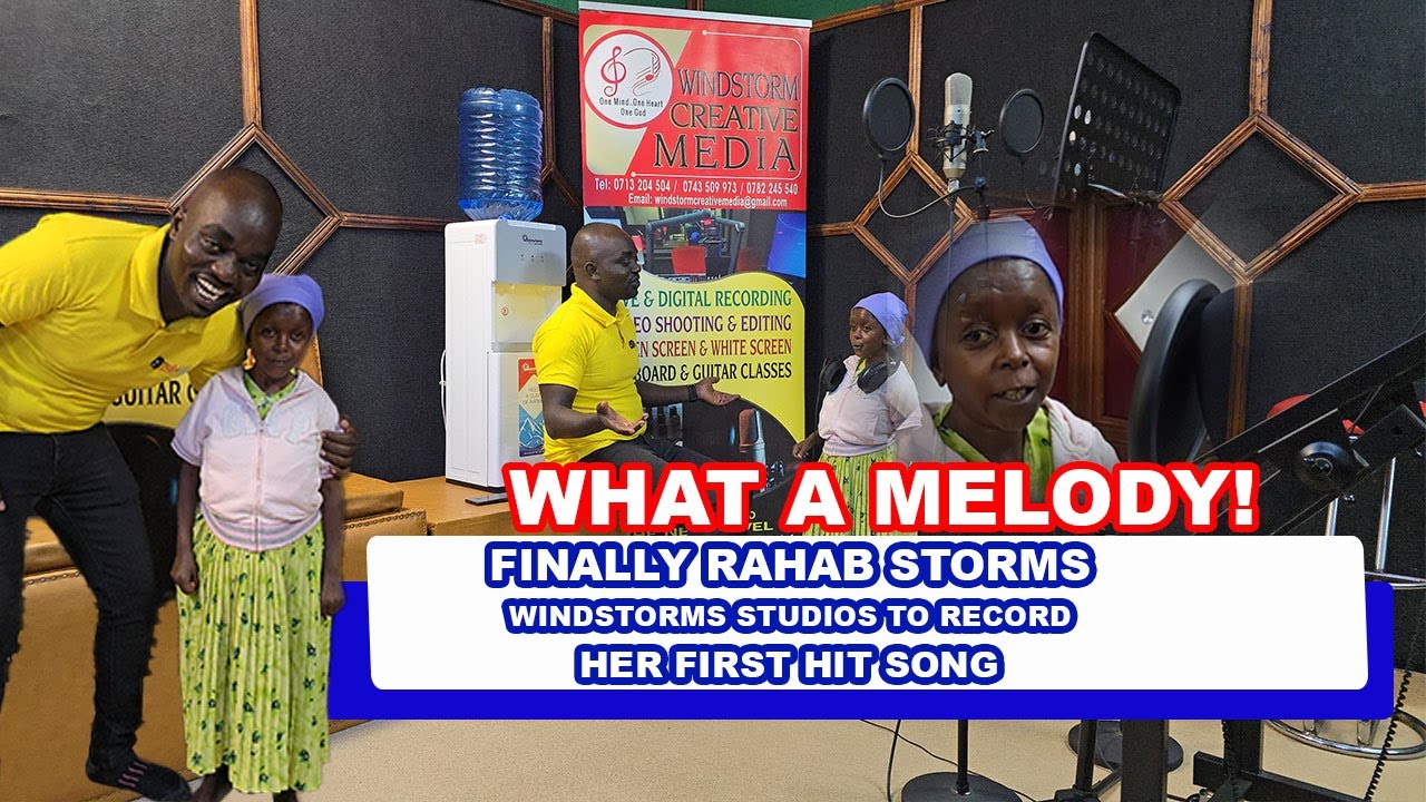 FINALLY RAHAB STEPS IN STUDIO TO RECORD HER FIRST HIT SONG