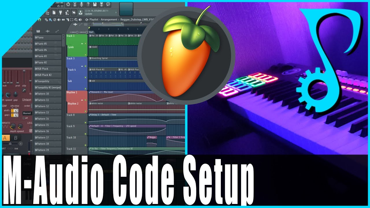 M-Audio Code Setup tutorial for FL Studio