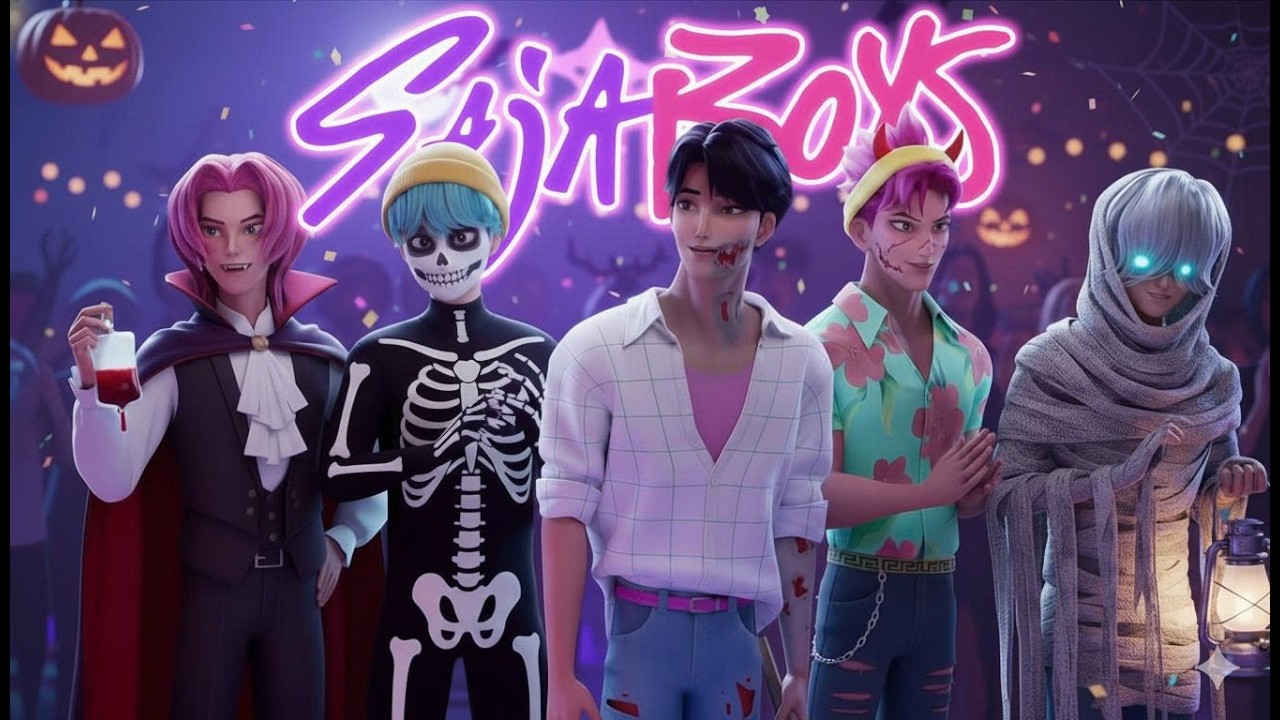 [FMV] K-pop Demon Hunter – “Halloween Night” Music Video