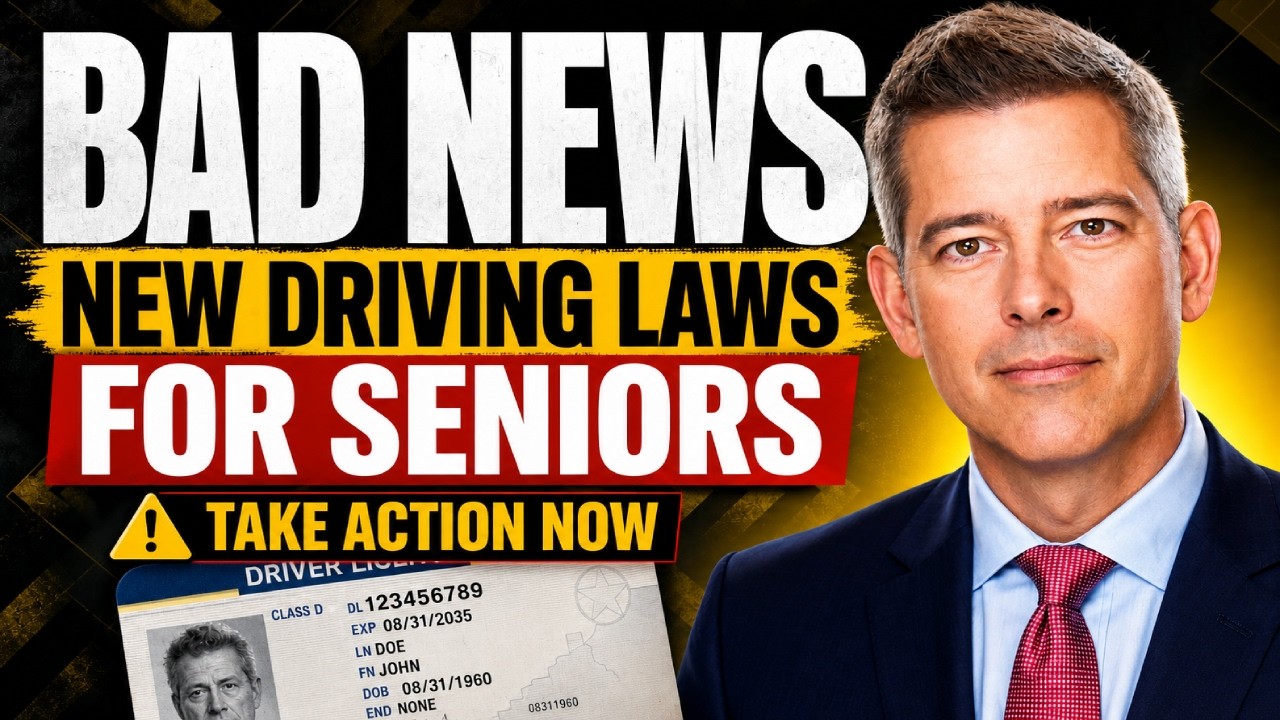 ❌ BAD NEWS For Every Senior Who Drives A Car &mdash; New laws go into effect in your state.