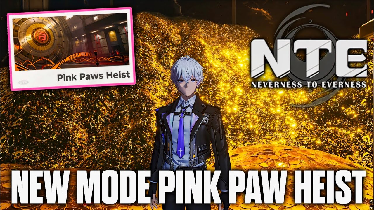 НОВЫЙ РЕЖИМ ИГРЫ PINK PAWS HEIST - ОТ НЕВЕРНЕСА ДО ВЕЧНОСТИ (NTE)