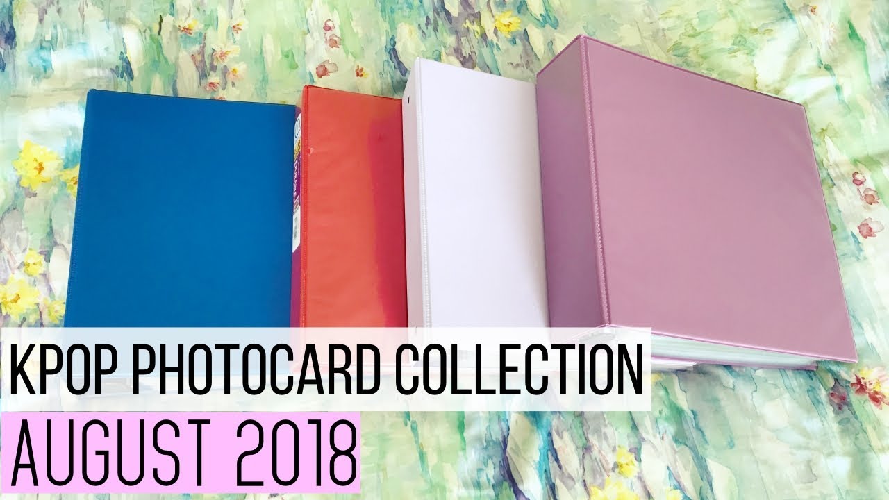 Kpop Photocard Collection Update! | August 2018