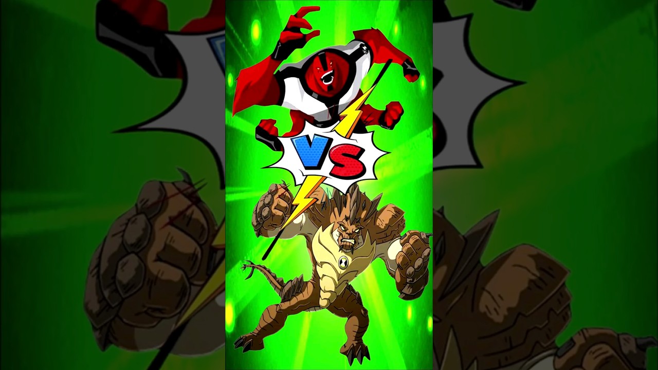 Is Four Arms Stronger Than Humungousaur?!? | Ben 10 Episode 1 Four Arms vs Humungousaur