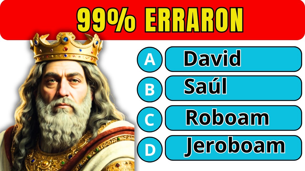 ¿CONOCES AL REY SALOMON 50 PREGUNTAS DE LA BIBLIA SOBRE EL REY MAS SABIO / Reto Biblico Divertido