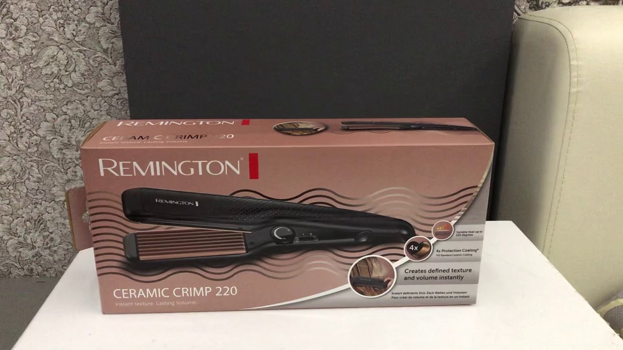 Обзор Щипцы для волос REMINGTON S3580 гофре из Rozetka