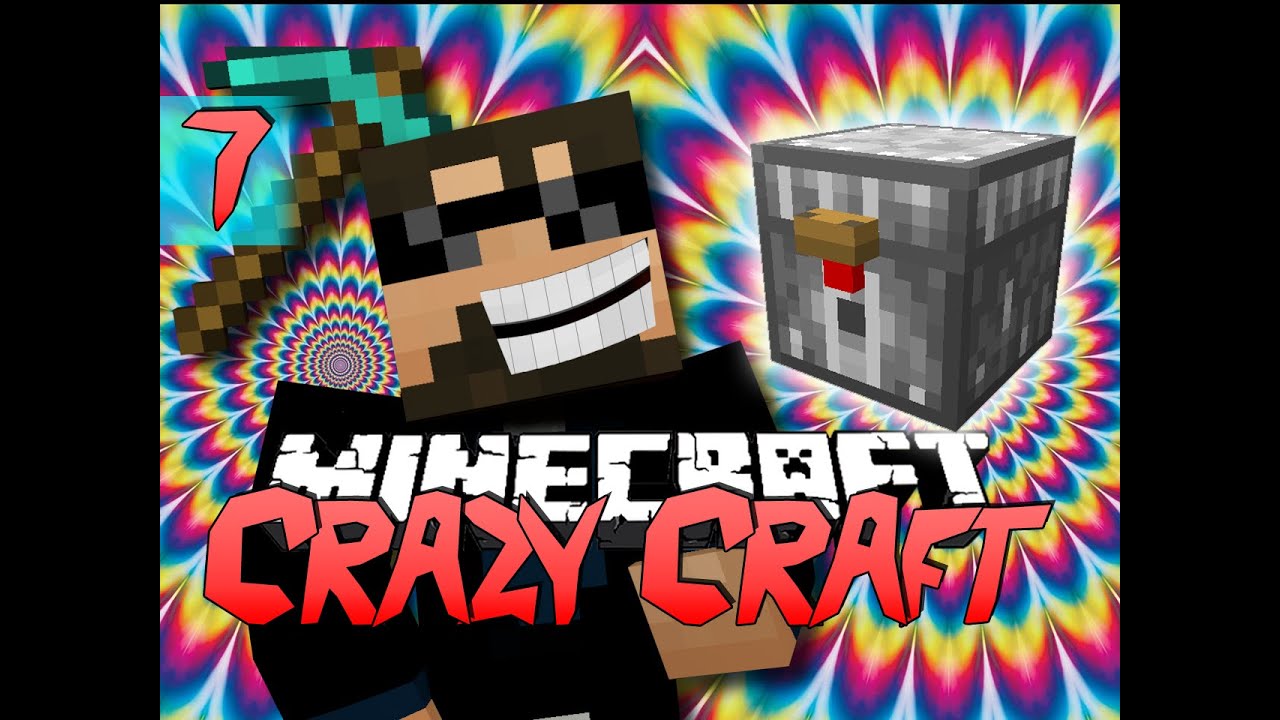 Minecraft CRAZY CRAFT 2.0 | Evil Chickens!! [7]