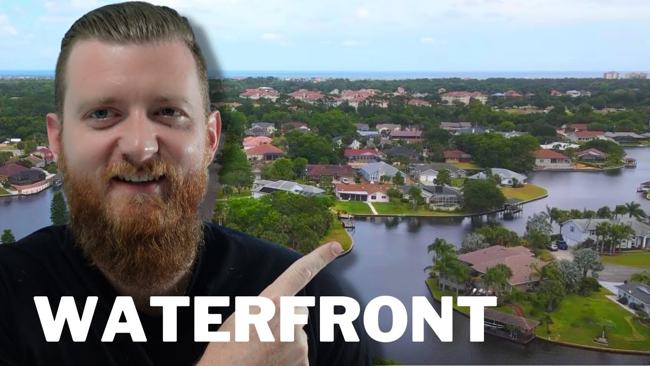 Palm Coast Waterfront Homes - [Canal Section Vlog]