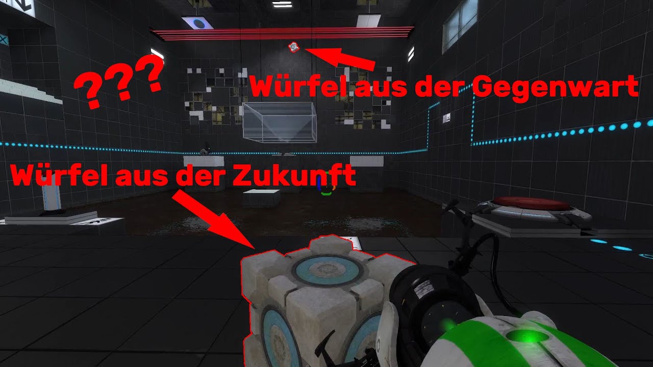 Ich verstehe die Physik von Portal Reloaded nicht mehr