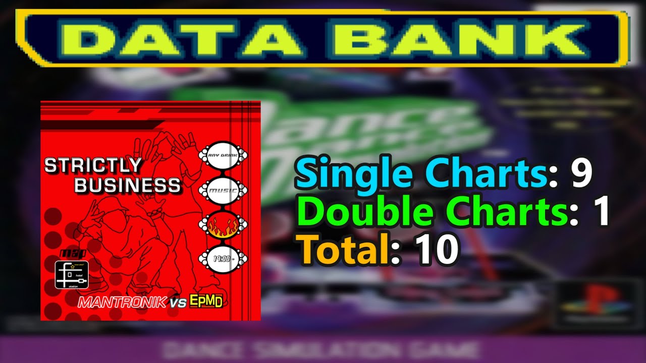DDR 1st - All [DATA BANK] Edits for 