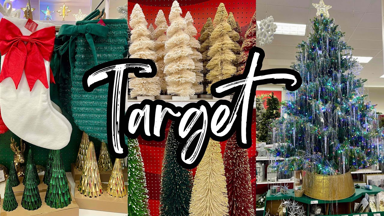 TARGET SHOP WITH ME &bull; Рождественский декор 2025 🎄