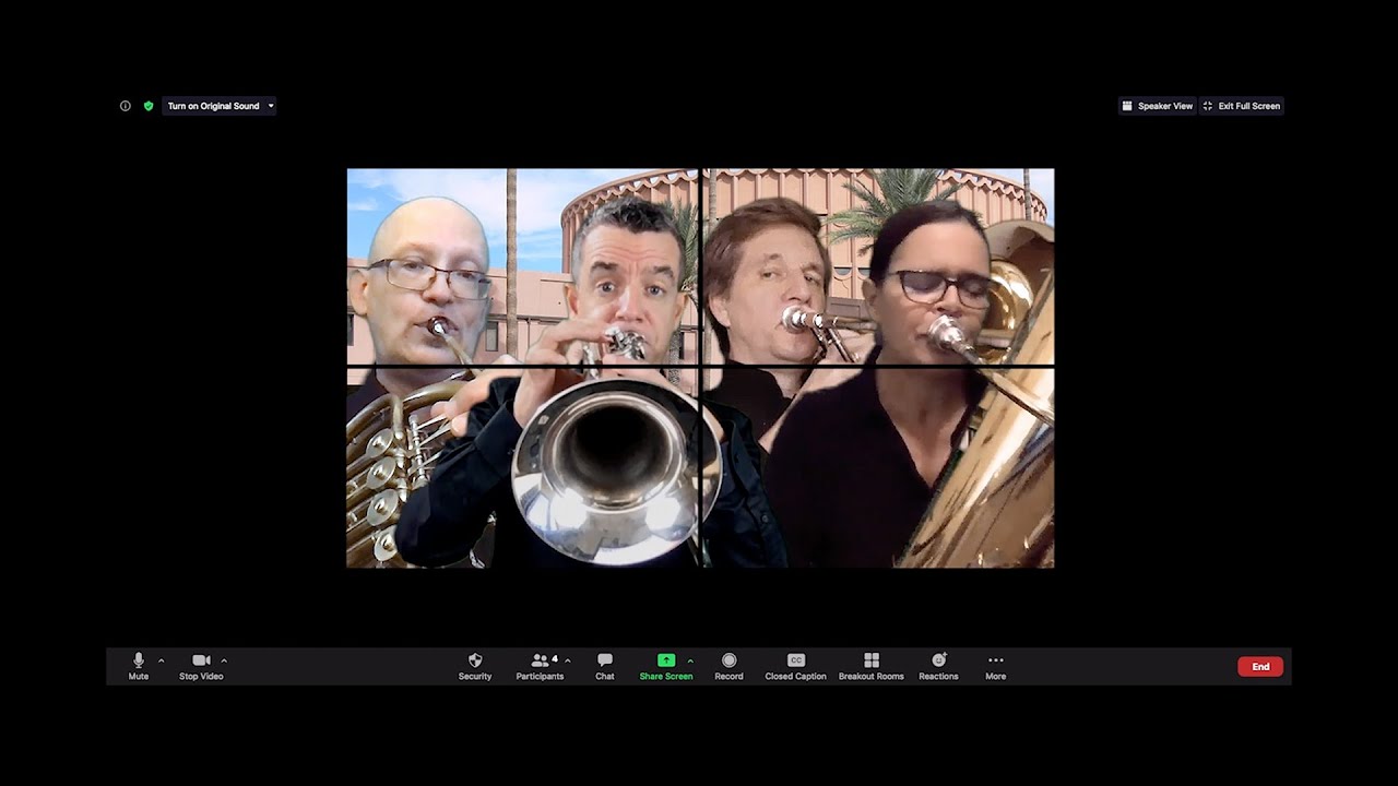 Love Theme from Cinema Paradiso - performed by the Arizona State University Brass Faculty