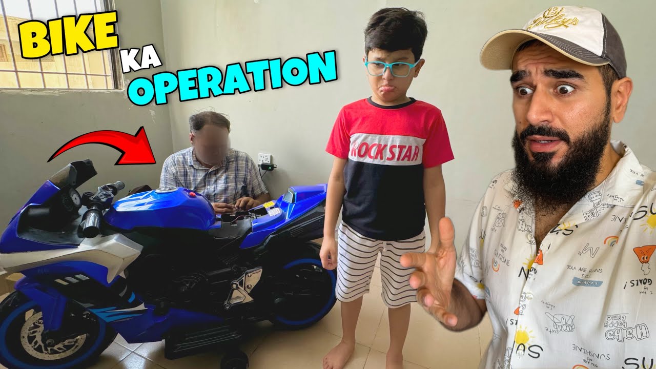 Abdul kabir ki bike ka operation shuru hogaya 🏍️ aur doston ne dawat dey di 🍱
