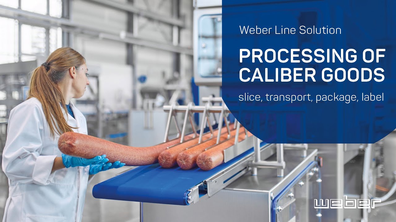 Weber line solution for caliber goods | weSLICE 7500, weLOAD, wePACK, weLABEL