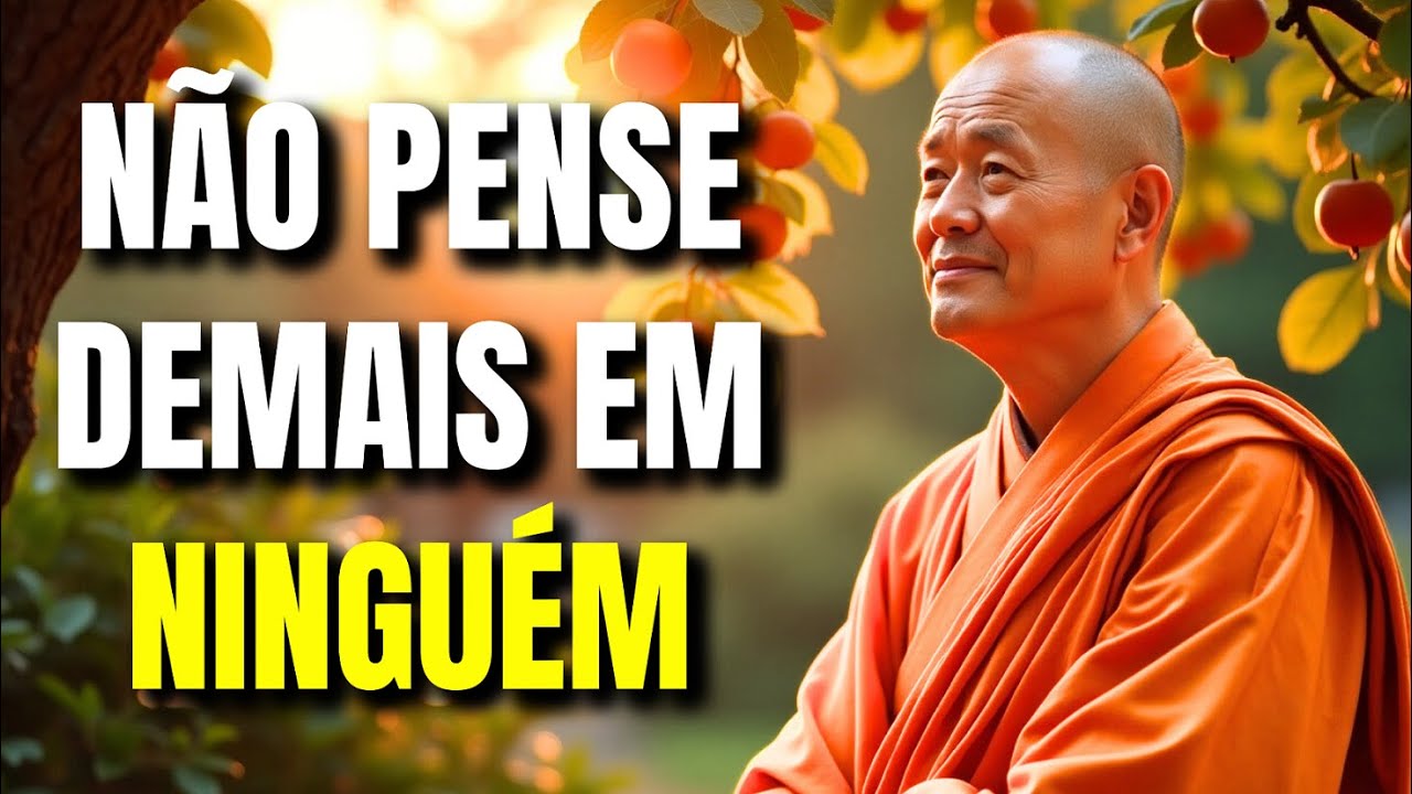 COMO PARAR de PENSAR DEMAIS EM NINGUÉM | Ensinamento BUDISTA