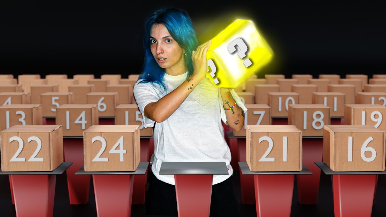 Sobreviví 24 horas con Cajas Misteriosas