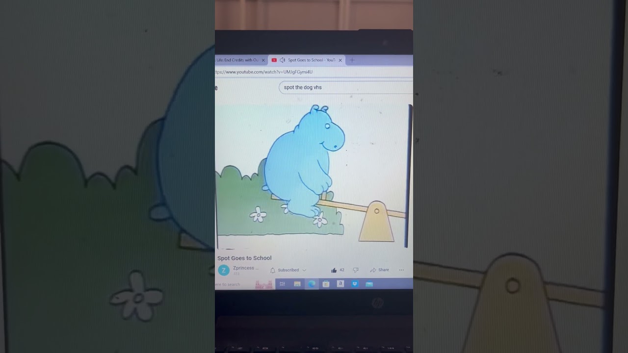 Disneys Spot The Seesaw Bumps Tickles 🤗 Helen The Hippo&rsquo;s Butt